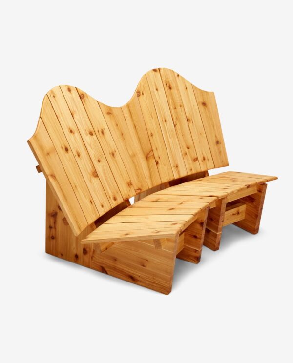 Second image of Classic Wooden Adirondack Lounge Chair