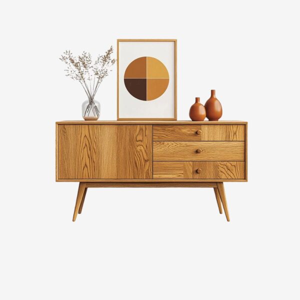 Stylish Wooden Sideboard with Drawers