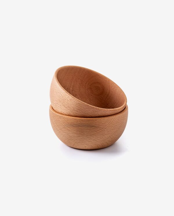Second image of Wooden Sugar Bowl with Lid